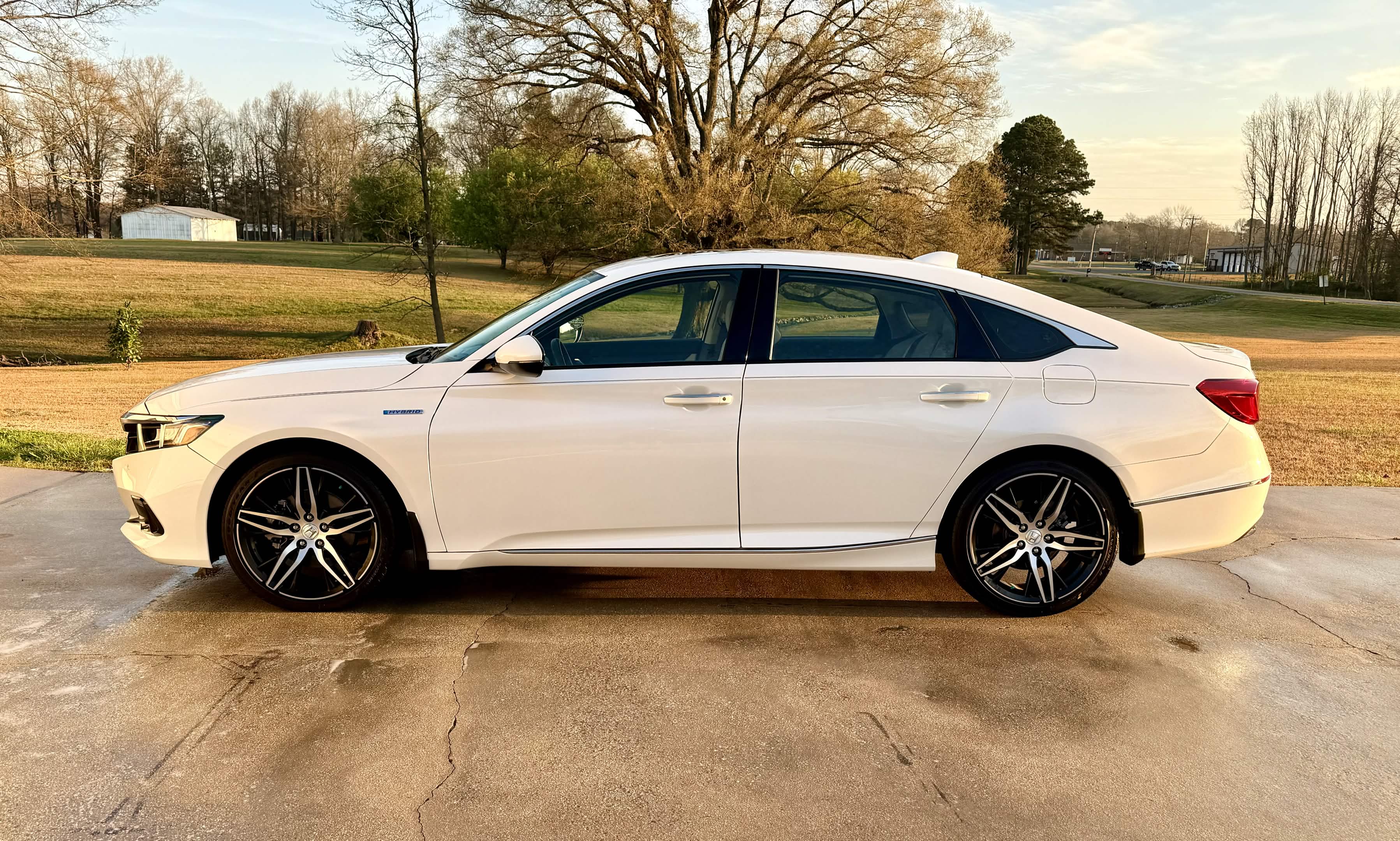 Top Notch Detailing - Honda Accord Hybrid side profile