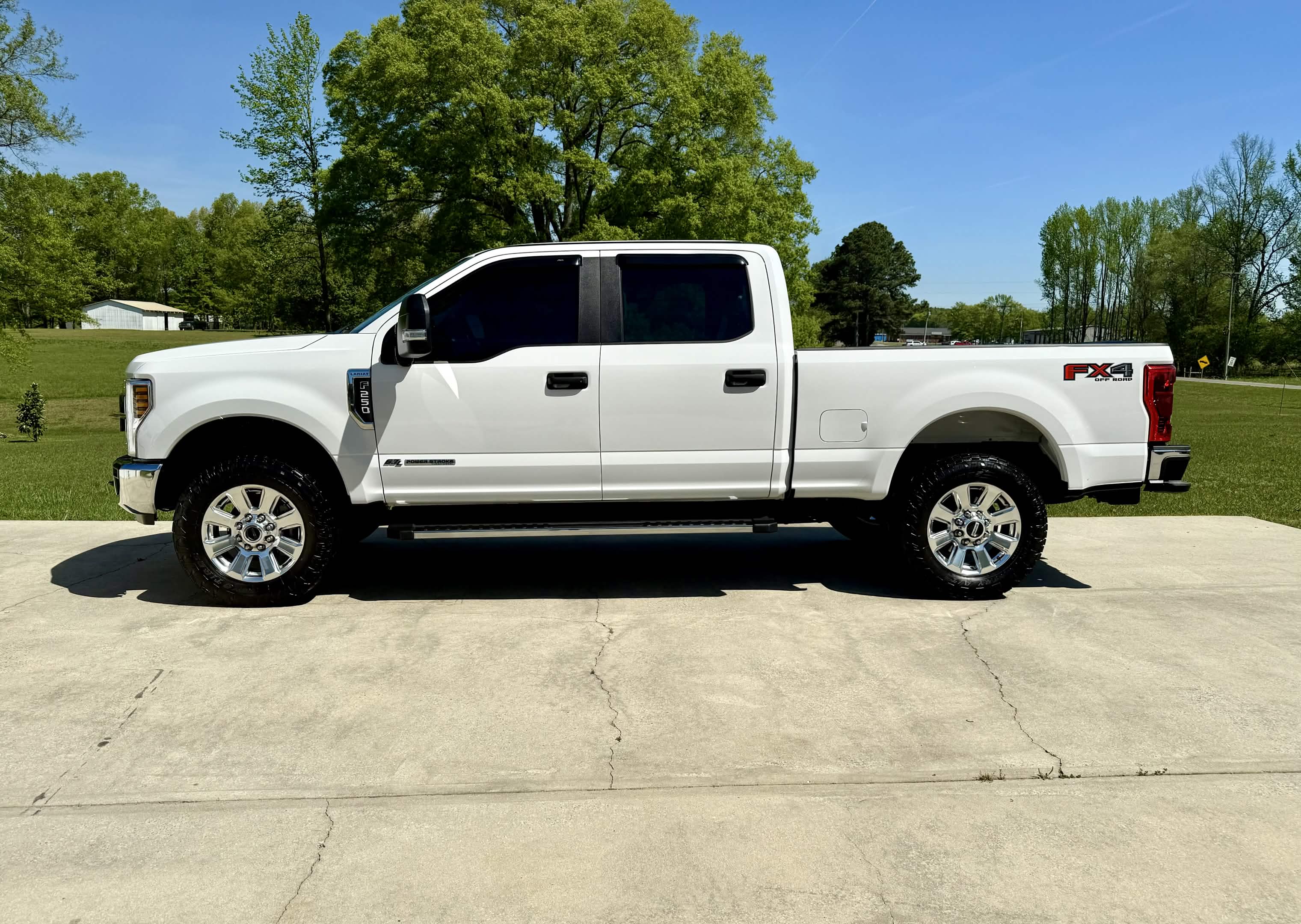 Top Notch Detailing - Ford Super Duty FX4 side profile